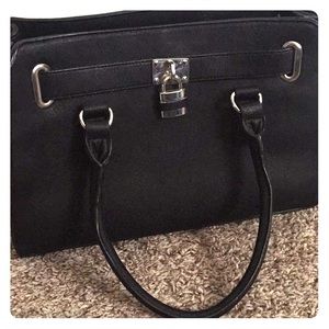Black handbag